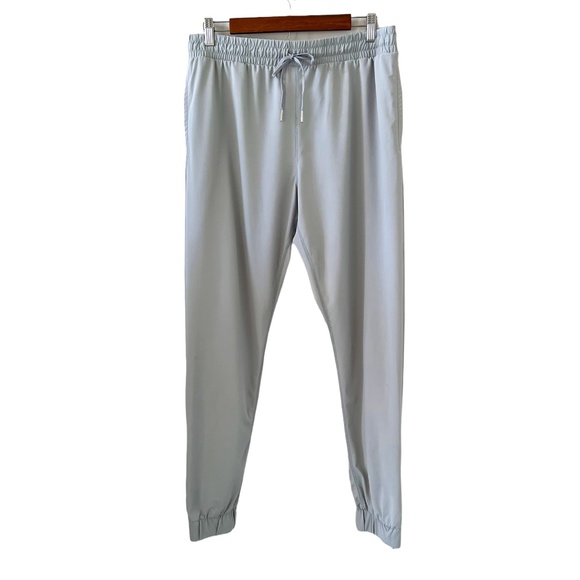ZYIA Everywhere Zip Ankle Joggers In Light Gray Size XL